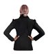 Vamp Blouse Schwarz | Aderlass