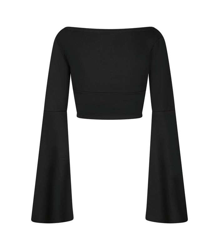 Witch Crop Top Schwarz | Aderlass