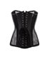 Steampunk Corset Net Schwarz | Aderlass