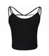 Witch Spaghetti Top Schwarz | Aderlass