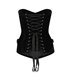 Corset Velvet Schwarz | Aderlass