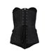 Corset Brocade Schwarz | Aderlass