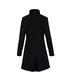 Ladys Pirate Coat Wool Schwarz | Aderlass