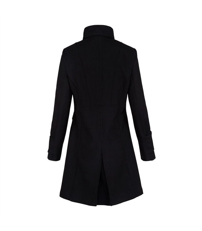 Ladys Pirate Coat Wool Schwarz | Aderlass
