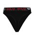 Lingerie Ladies String Schwarz | Aderlass