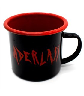 Vintage Tasse 350ml Schwarz | Aderlass