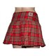 Black Pistol Buckle Mini Tartan Rot gr?n | Aderlass