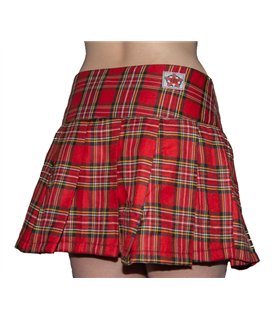 Black Pistol Buckle Mini Tartan Rot gr?n | Aderlass