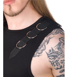 Tank Vest Jersey Schwarz | Aderlass