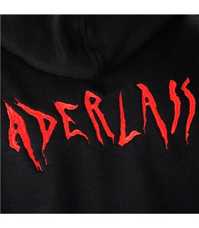 Zip Hoodie Kapuzen-Jacke Schwarz | Aderlass