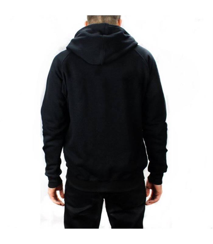 Hoodie Kapuzen-Pullover Schwarz | Aderlass