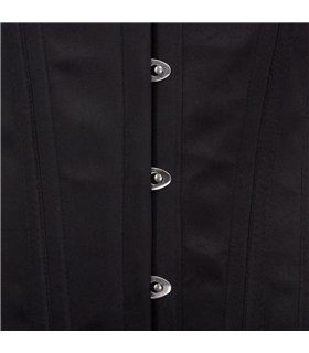 Aderlass Underbust Corset Satin Schwarz