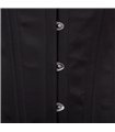 Aderlass Underbust Corset Satin Schwarz