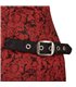 Steampunk Corset Brocade Rot | Aderlass