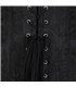 Corset Brocade Schwarz | Aderlass