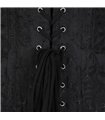 Aderlass Corset Brocade Schwarz