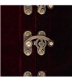 Steampunk Waist Corset Velvet Bordeaux | Aderlass