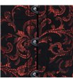 Aderlass Waist Corset Brocade Schwarz Rot