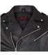 Mens Biker Jacket Leather Schwarz | Aderlass
