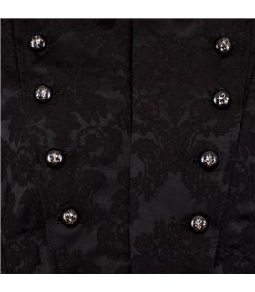 Admiral Coat Brocade Schwarz | Aderlass