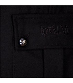 Admiral Coat Wool Schwarz | Aderlass