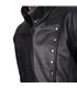 Aderlass Mens Military Coat Nappa Leather Schwarz