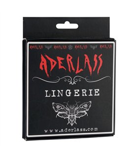 Lingerie Ladies String Schwarz | Aderlass