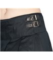 Black Pistol Buckle Mini Denim Schwarz | Aderlass