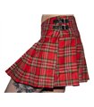 Black Pistol Buckle Mini Tartan Rot gr?n | Aderlass