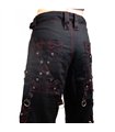 Rave Pants Schwarz Rot | Aderlass