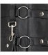 Fight Kilt Leather Schwarz | Aderlass