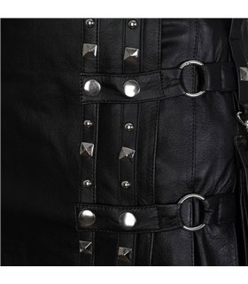 Aderlass Rockstar Kilt Leather Schwarz Aderlass Rockstar Kilt Leather Schwarz
