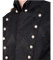 Admiral Coat Brocade Schwarz | Aderlass