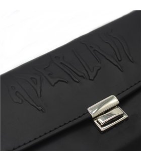 Waiter Wallet Leather Portemonnaie Schwarz | Aderlass