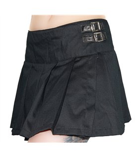 Black Pistol Buckle Mini Denim Schwarz | Aderlass