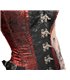 Steampunk Corset Brocade Rot | Aderlass