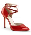 Pumps AMUSE-25 - Lack Rot SALE