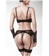 Grey Velvet 5-teiliges Straps-BH-Set von Grey Velvet schwarz - BH's & BH Sets