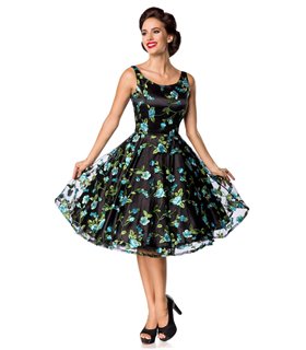 Belsira Premium Vintage Blumenkleid