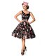 Belsira Premium Vintage Blumenkleid