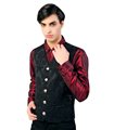 Dark Vest Brocade Schwarz | Aderlass