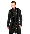 Classic Coat Brocade Schwarz | Aderlass