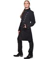 Admiral Coat Denim Schwarz | Aderlass
