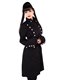 Ladys Pirate Coat Denim Schwarz | Aderlass
