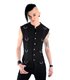 Ring Vest Denim Schwarz | Aderlass