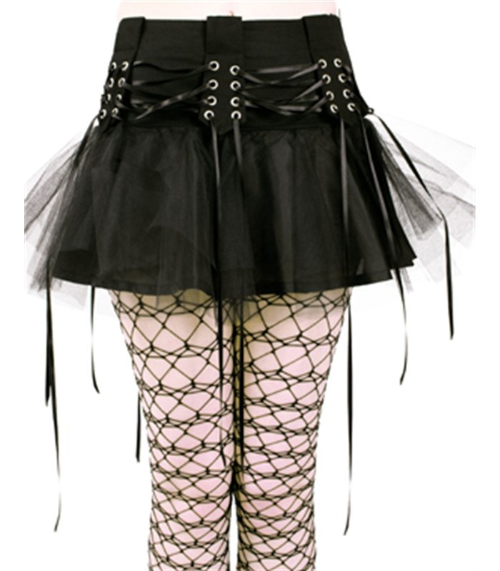 String Mini Denim Schwarz | Aderlass