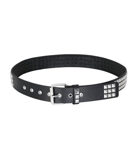 Studded Belt Nietengürtel Black-Silver | Aderlass Studded Belt Nietengürtel Black-Silver | Aderlass