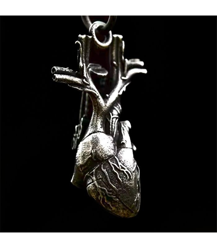Anhänger Anatomical Heart Stainless Steel | Mode Wichtig