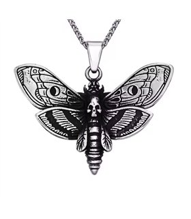 Anhänger Moth Small Stainless Steel | Mode Wichtig Anhänger Moth Small Stainless Steel | Mode Wichtig