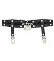 Suspender Belt Pentagram Schwarz | Lovesect
